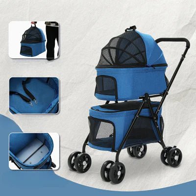 Poussette pour Chien - PetStroller™ - Bleu