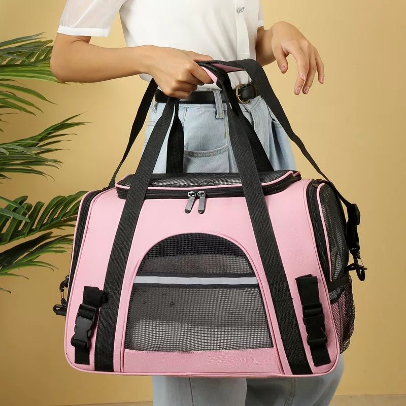 Sac de Transport pour Chien - DogCarrierBag™ -  Rose