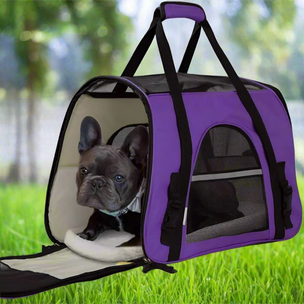 Sac de Transport pour Chien - DogCarrierBag™ - Violet